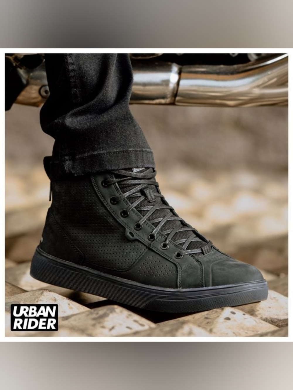 Rev It Arrow High-Top Riding Moto Trainers Sneakers